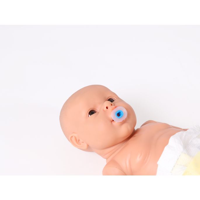 Oefenbaby 'Nick' voor de verpleegopleiding, jongen, lichte huidskleur