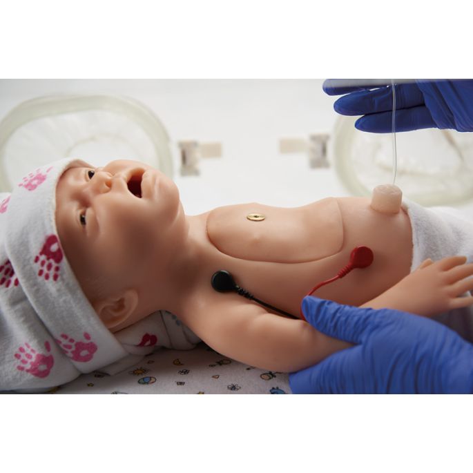 Baby CHARLIE reanimatiesimulator pasgeborenen met ECG - afbeelding 4
