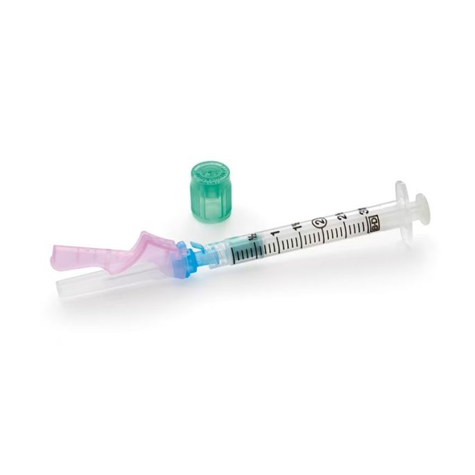 BD Preset arteriële bloedafname spuit 3 ml, 0,7 x 25 mm 22G, 100 stuks