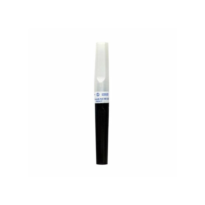 BD Vacutainer bloedafnamenaald zwart 22G, 0,7 mm x 38 mm, 100 stuks