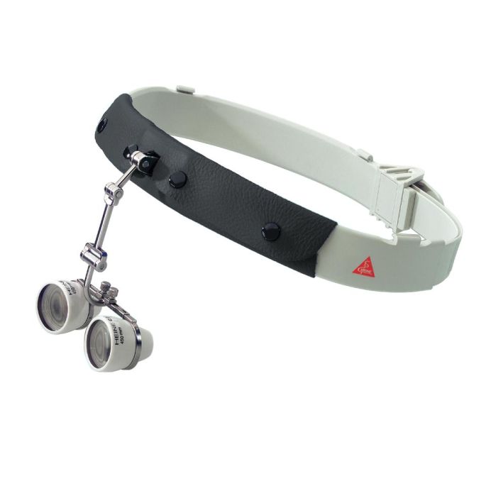 HEINE C 2.3 K binoculaire loep 2,3x op 450 mm werkafstand, op lichtgewicht hoofdband, set in draagkoffer