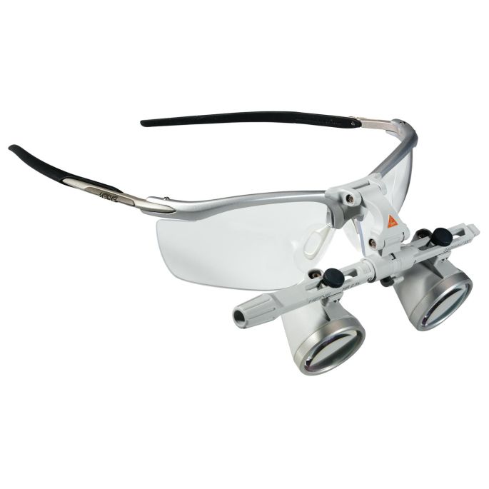 HEINE HR 2,5x binoculaire loepenset A met i-View op S-FRAME, werkafstand 340 mm