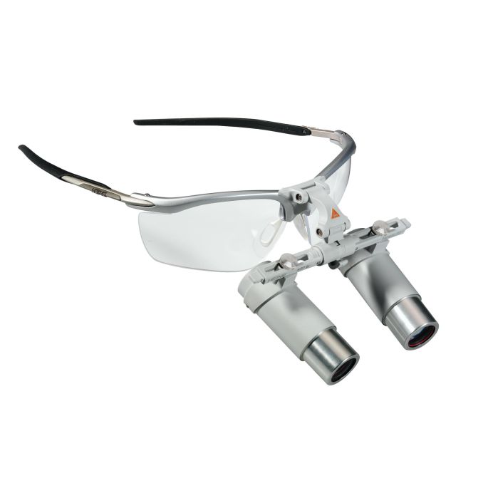 HEINE HRP binoculaire loep 6x op 340 mm werkafstand met i-View op S-FRAME, set in draagkoffer