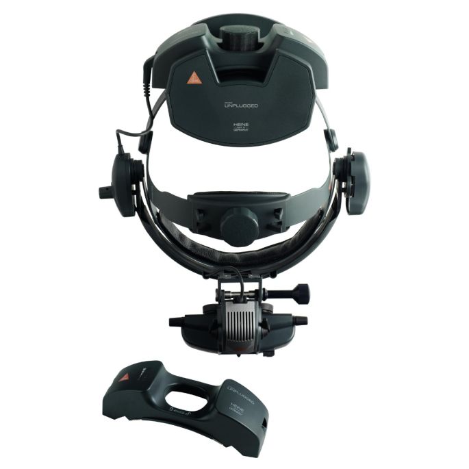 Heine OMEGA 500 UNPLUGGED set met EN 50 UNPLUGGED oplader en 2x mPack UNPLUGGED
