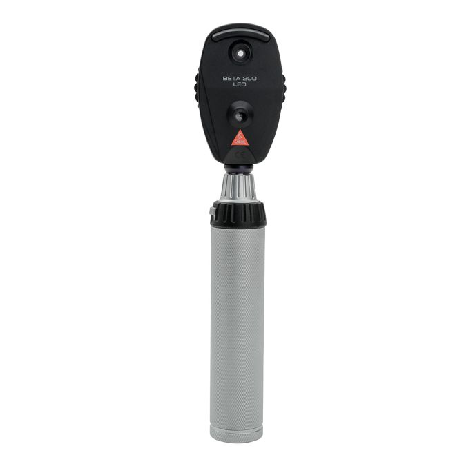 HEINE BETA 200 XHL directe oftalmoscoopset 3,5 V met BETA4 USB oplaadbaar handvat