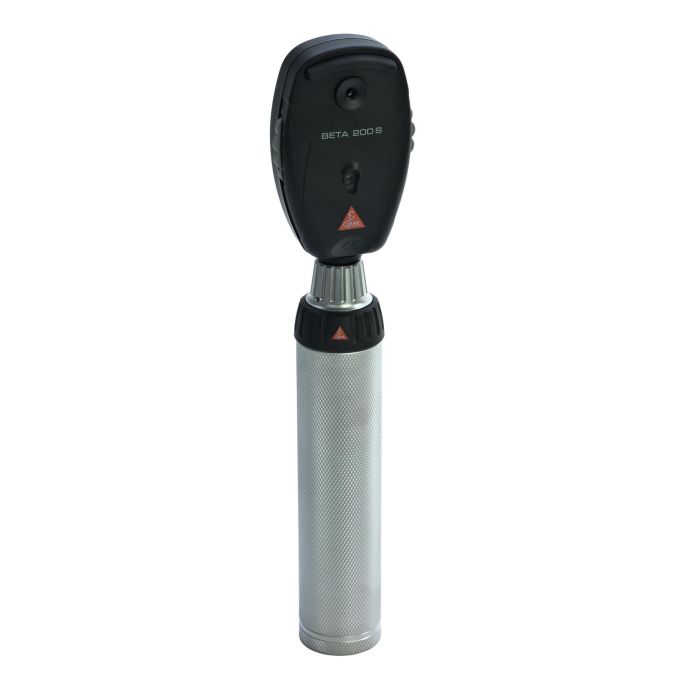 HEINE BETA 200S LED directe oftalmoscoopset met BETA batterijhandvat (2,5 V)