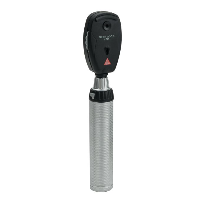 HEINE BETA 200S LED directe oftalmoscoopset 3,5 V met BETA4 USB oplaadbaar handvat