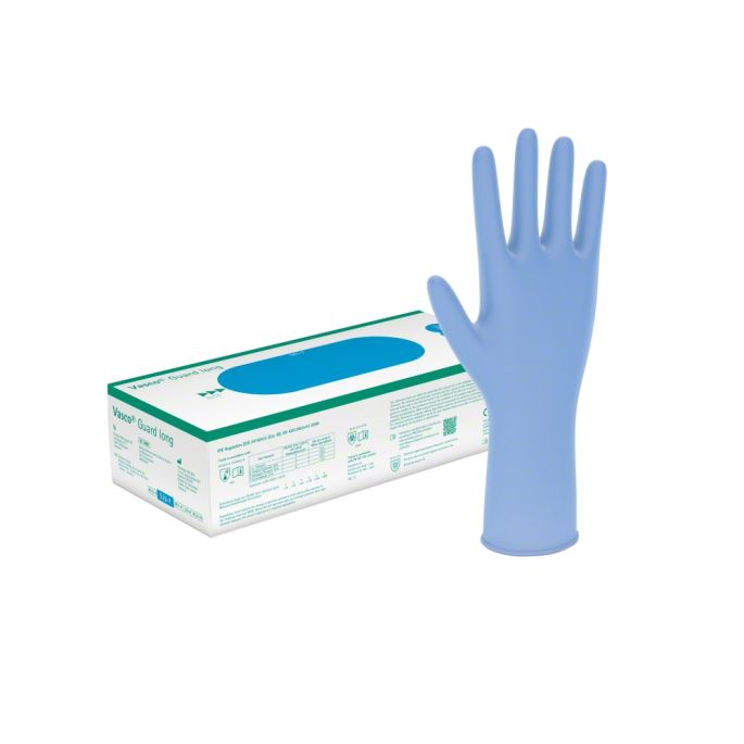 B. Braun Vasco Guard long onderzoekshandschoen nitril extra lang L