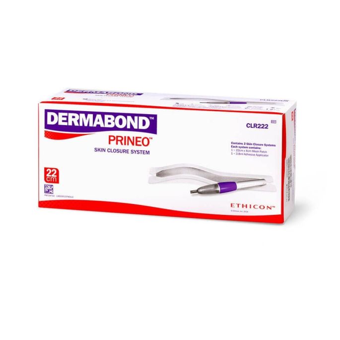 Dermabond Prineo huidsluitingssysteem 22 cm, 2 stuks