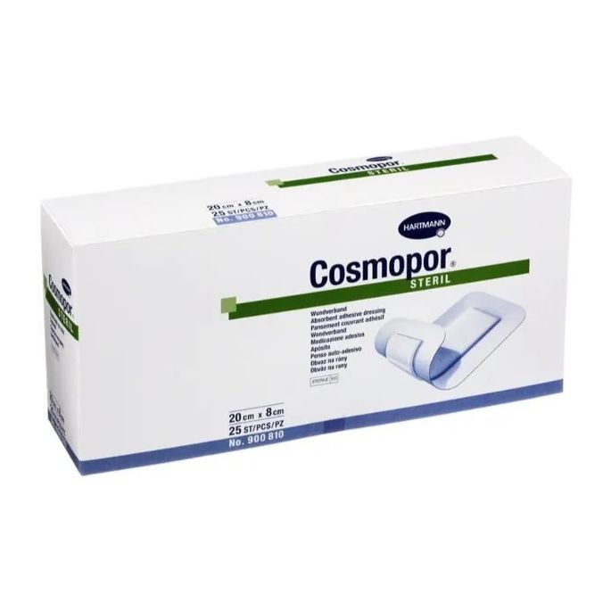 Cosmopor eilandpleister 10 x 35 cm, 25 stuks