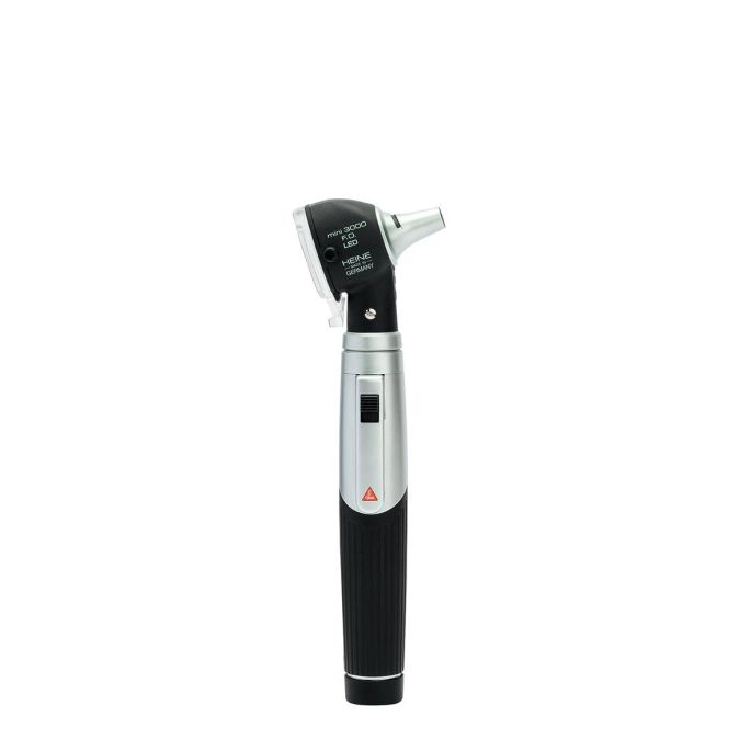 HEINE mini 3000 F.O. LED otoscoop set met batterijhandvat en accessoires
