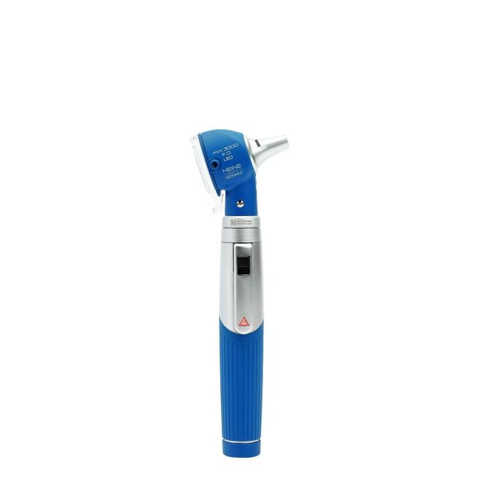 HEINE mini 3000 F.O. LED otoscoop set met batterijhandvat en accessoires