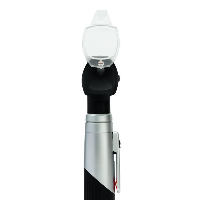 HEINE mini 3000 F.O. LED otoscoop set met batterijhandvat en accessoires