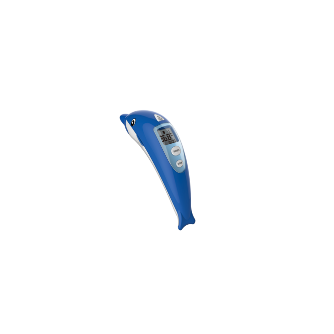 Microlife non-contact thermometer in dolfijn design