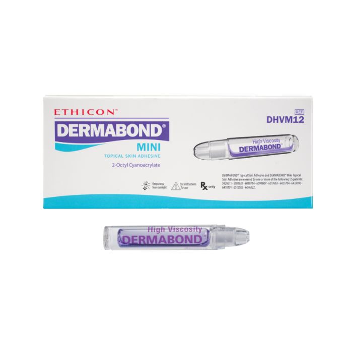 Dermabond Mini high viscosity huidlijm 0,36 ml, per ampul