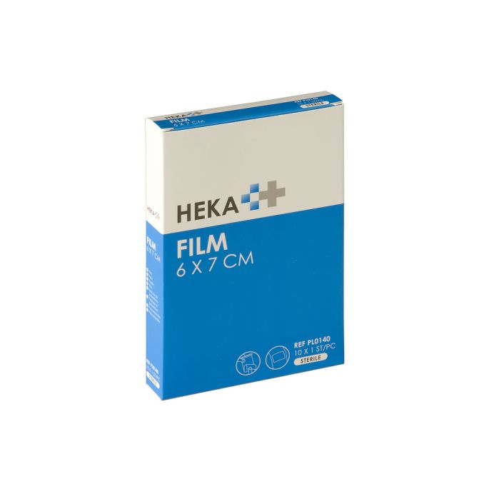 HEKA film 6 x 7 cm steriel, 10 stuks