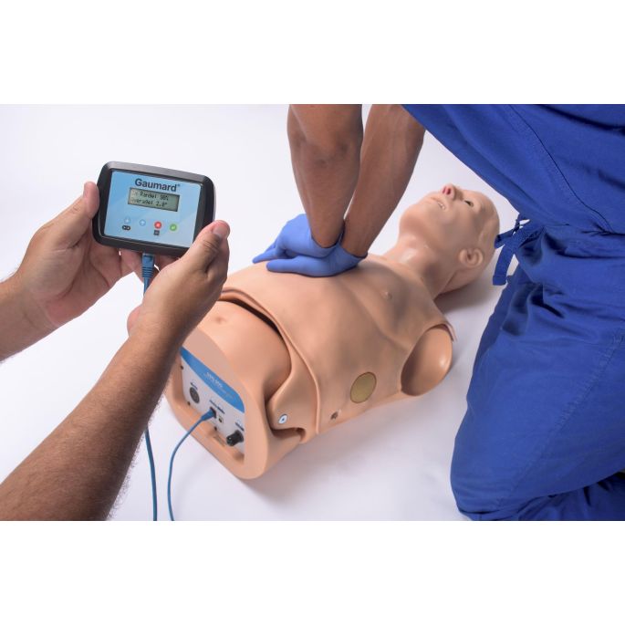 HAL reanimatie- en defibrillatietrainer met feedback