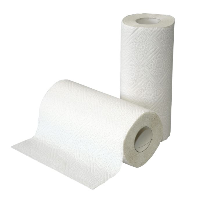 Keukenrol Cellulose - Blanco 50 Vellen, 16 x 2 rollen