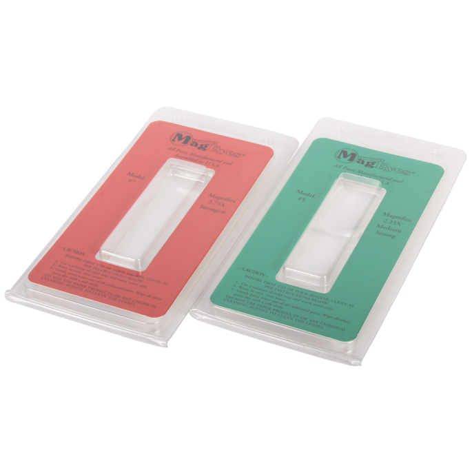 Mag Eyes loupe-bril 2 lenzen 2,25x en 2,75x (USA)