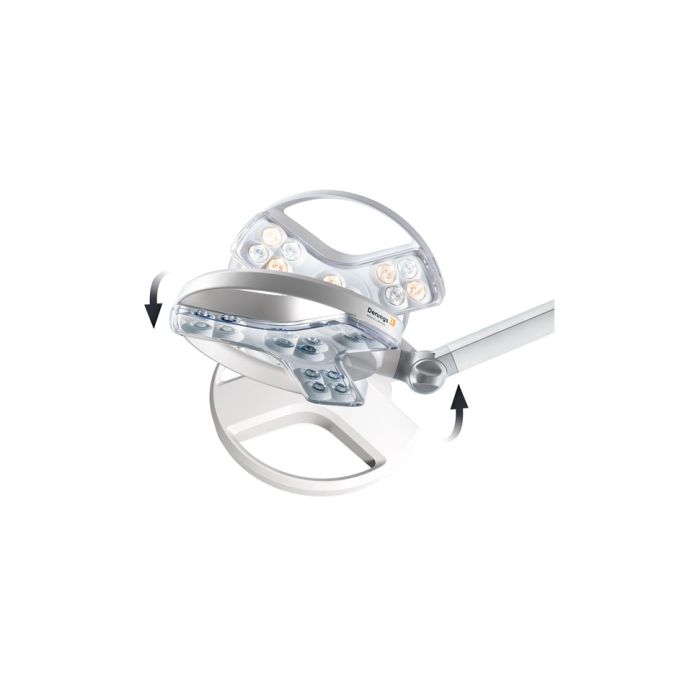Visiano LED-onderzoekslamp 60.000 lux instelbaar
