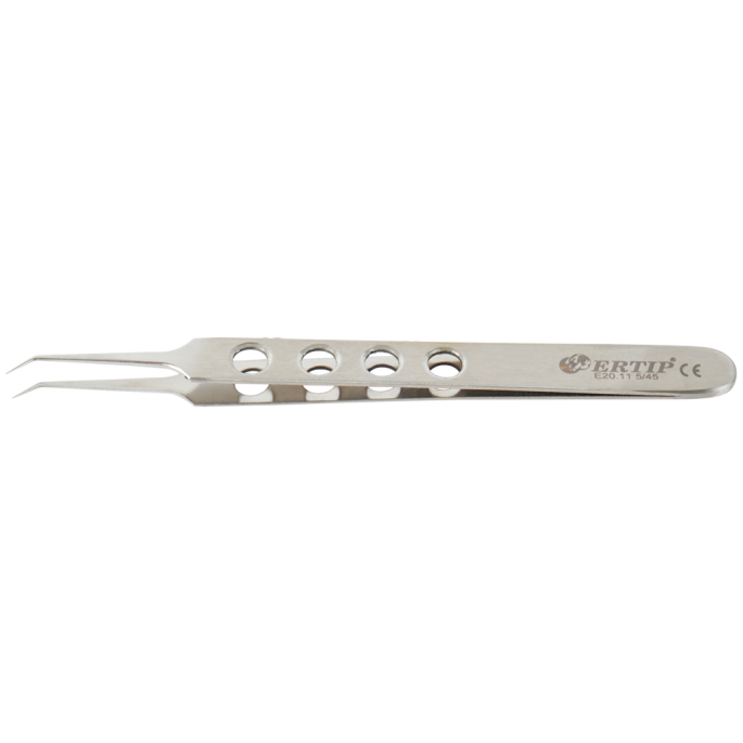 Transplantatie-forceps met gaten 5 mm 55°
