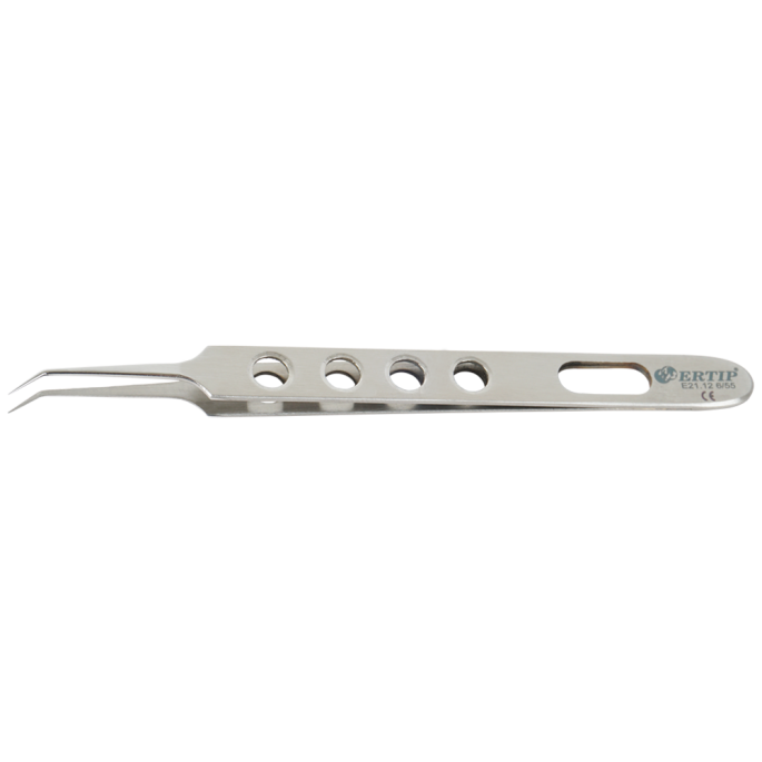 Soft Adjusted transplantatie-forceps met gaten 6 mm 55°