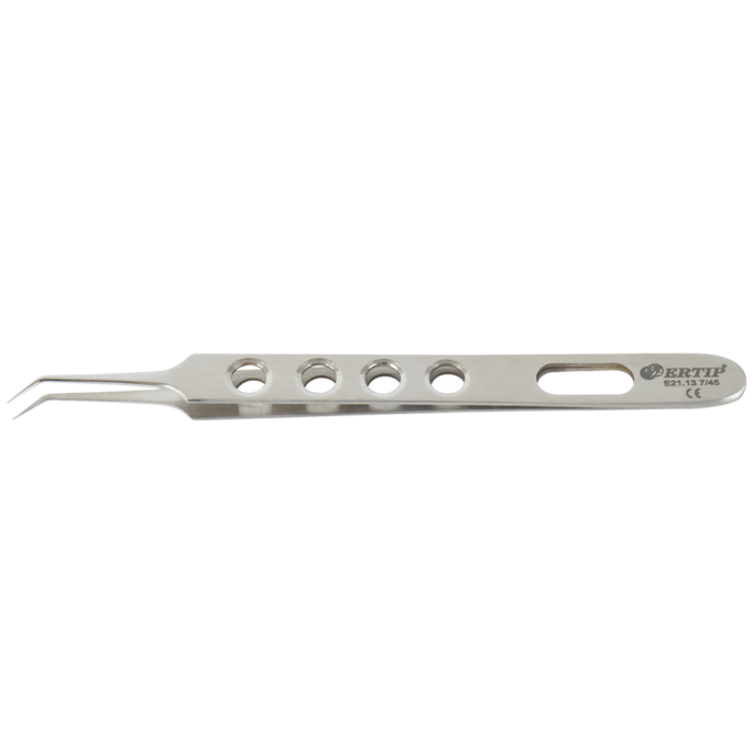 Soft Adjusted transplantatie-forceps met gaten 7 mm 55°