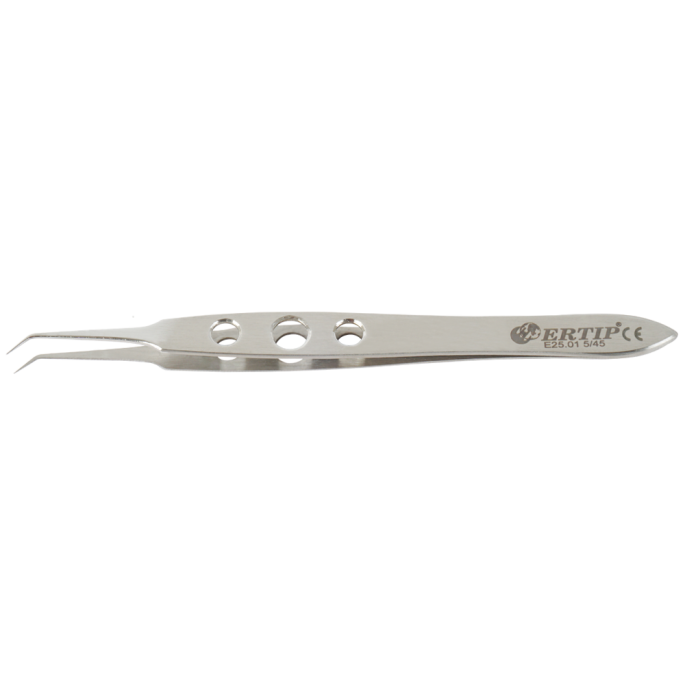 Transplantatie-forceps dunne schaft 5 mm 55°