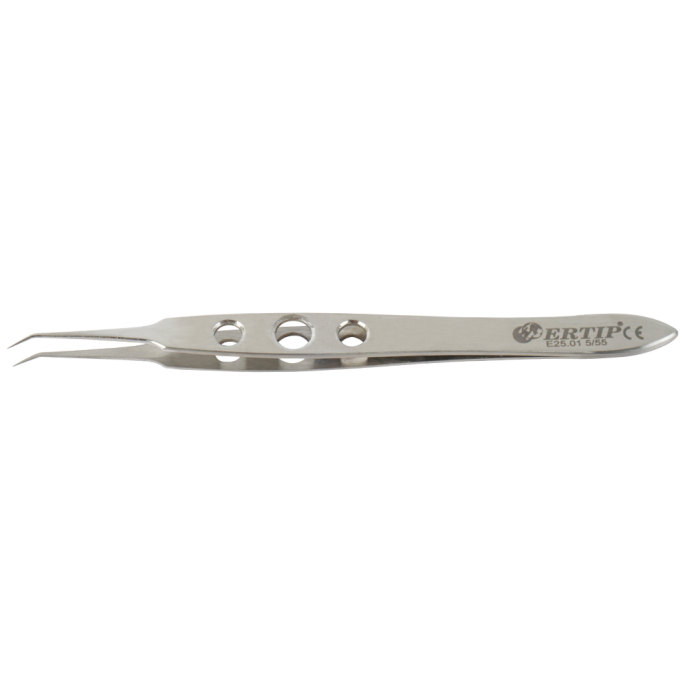 Transplantatie-forceps dunne schaft 5 mm 55°
