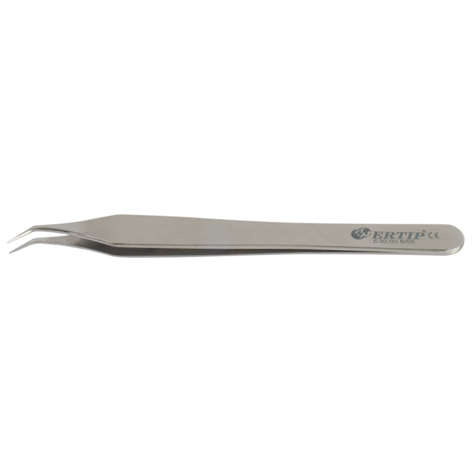 Horizontaal gekartelde extractie-forceps 8 mm 55°