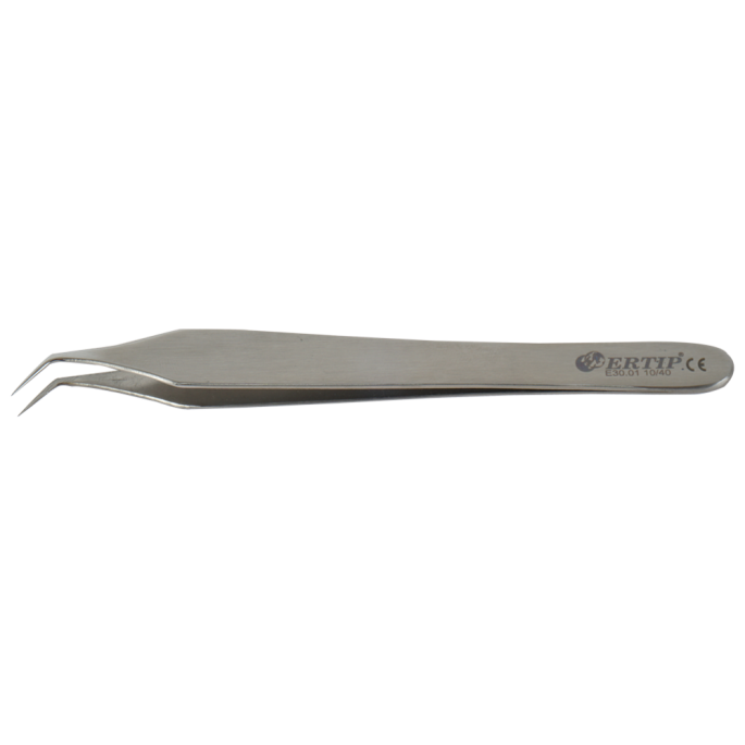 Horizontaal gekartelde extractie-forceps 10 mm 55°