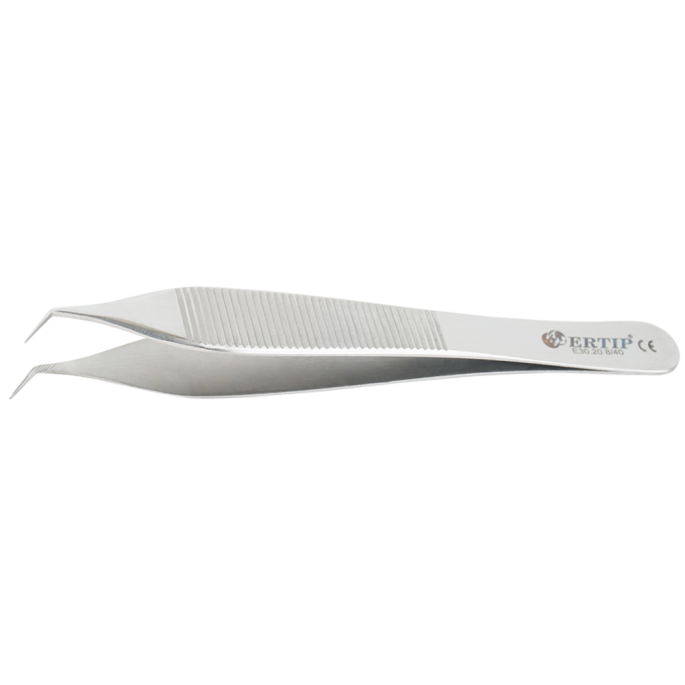 Adson horizontaal gekartelde extractie-forceps 8 mm 55°