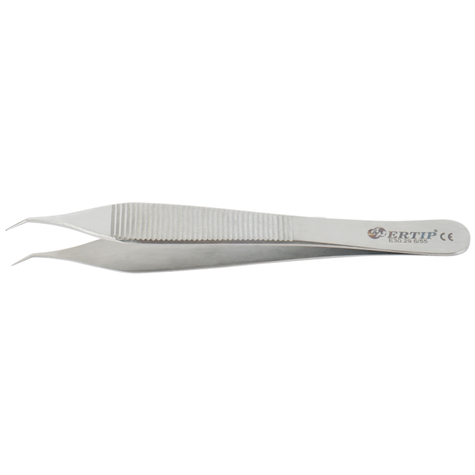 Adson niet-gekartelde extractie-forceps 6 mm 55°