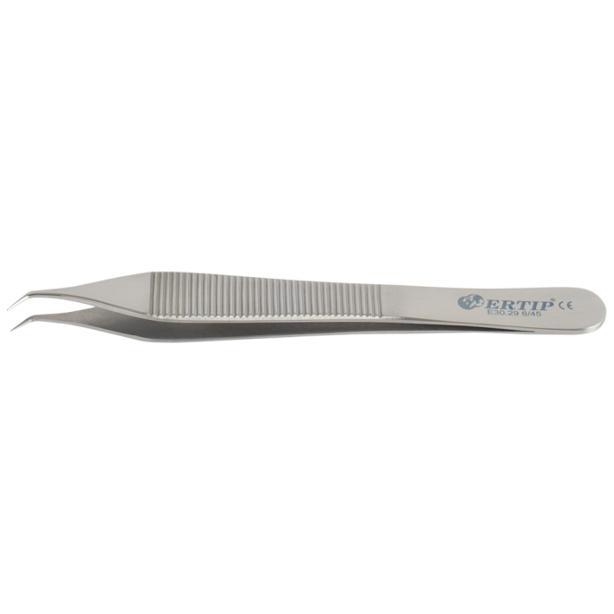 Adson niet-gekartelde extractie-forceps 6 mm 55°