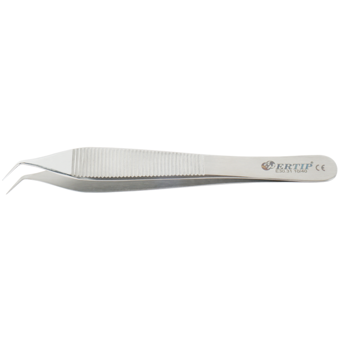 Adson niet-gekartelde extractie-forceps 10 mm 55°