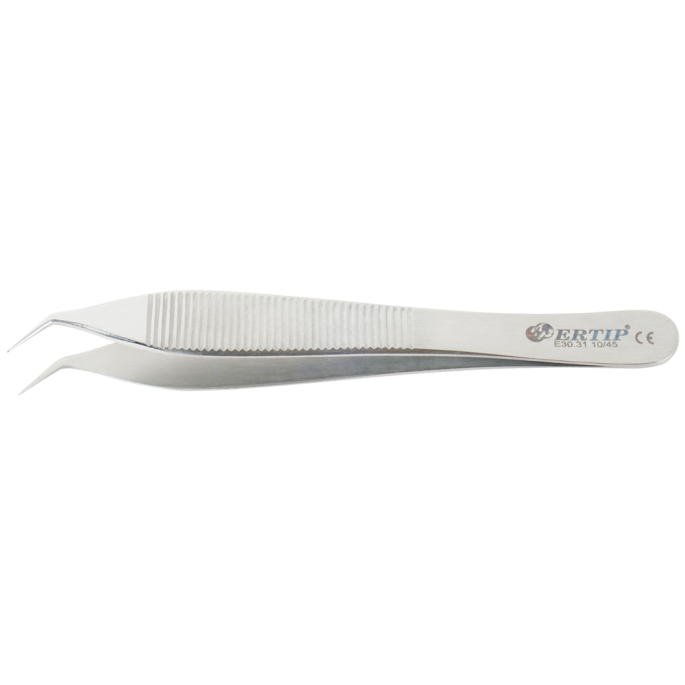 Adson niet-gekartelde extractie-forceps 10 mm 55°