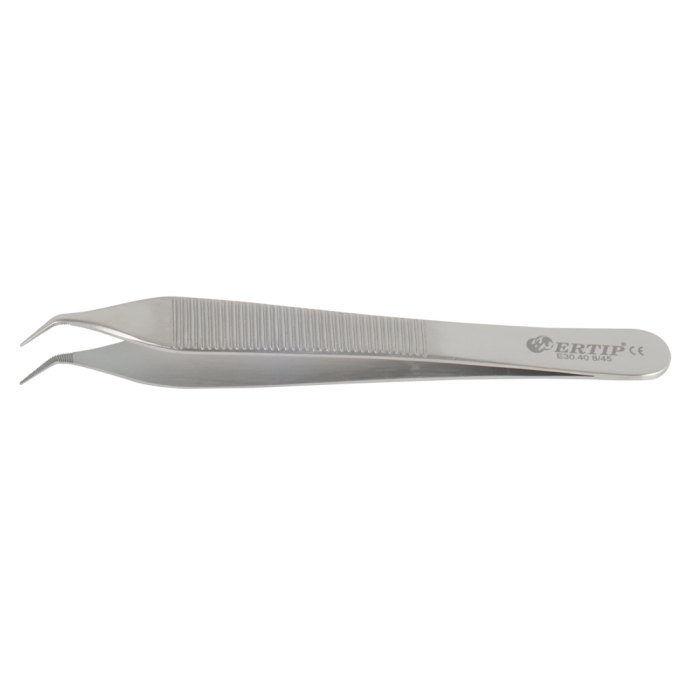 Adson gekartelde extractie-forceps 8 mm 55°