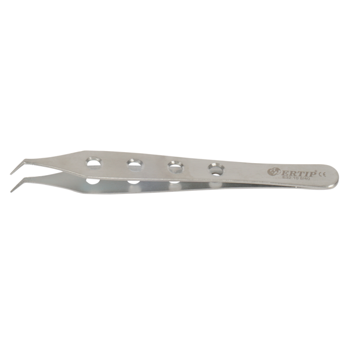 Gekartelde extractie-forceps met gaten 8 mm 55°