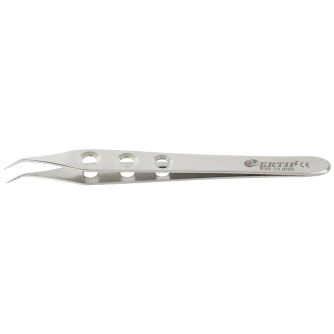 Niet-gekartelde extractie-forceps met gaten 8 mm 55°