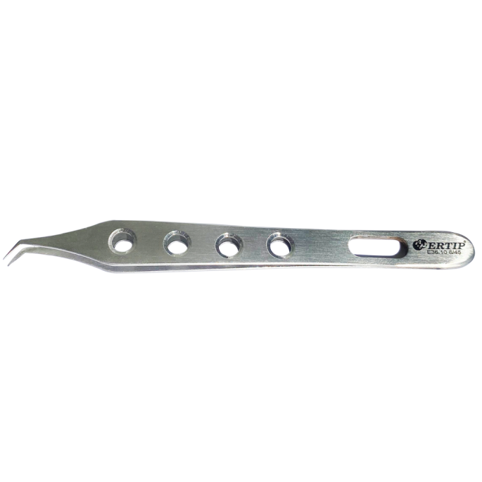 Soft Adjusted niet-gekartelde forceps gaten 6 mm 55°