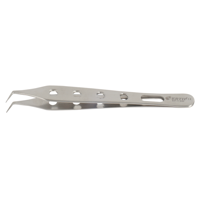 Soft Adjusted horiz. gekartelde forceps gaten 8 mm 55°