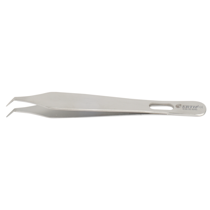 Soft Adjusted gekartelde extractie-forceps 6 mm 55°