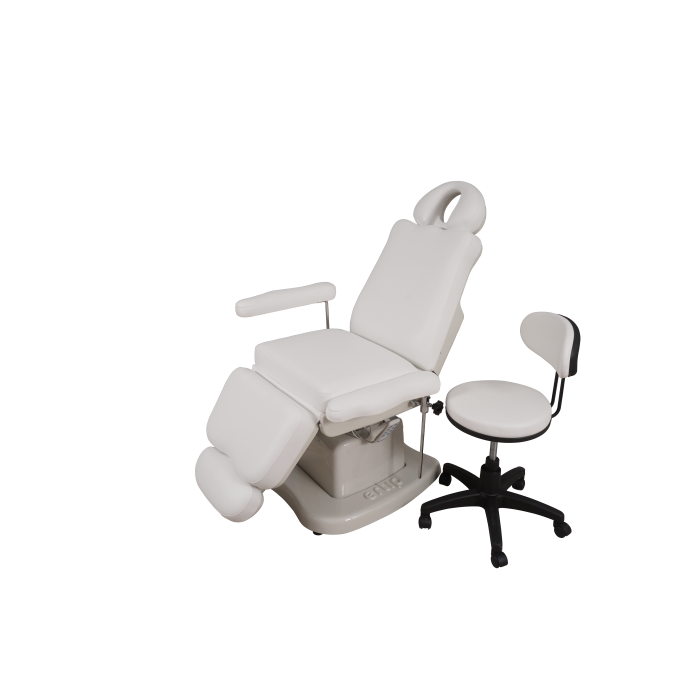 Elegance behandelstoel 4 motoren wit