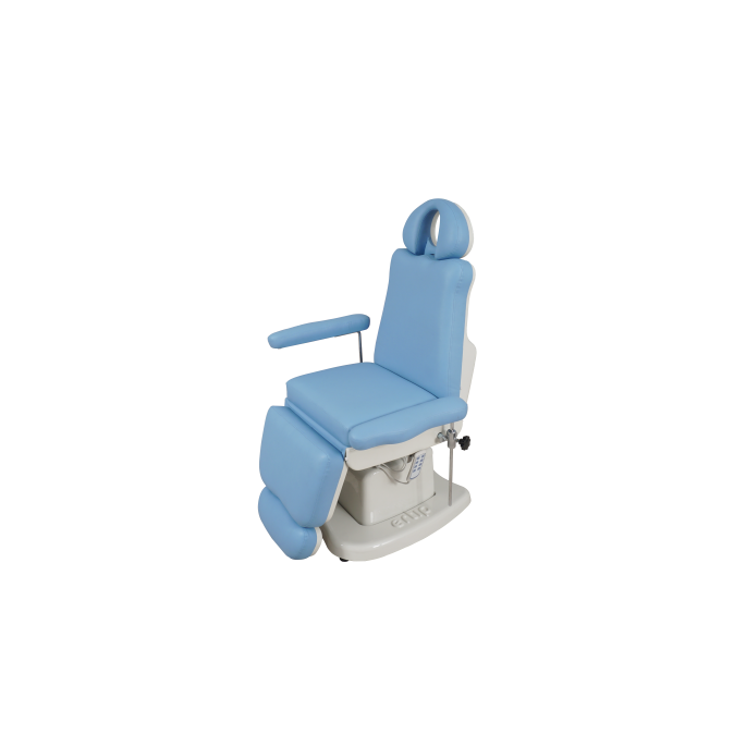Elegance behandelstoel 4 motoren blauw