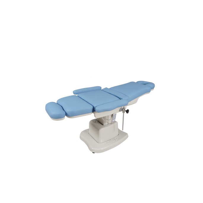 Elegance behandelstoel 4 motoren blauw