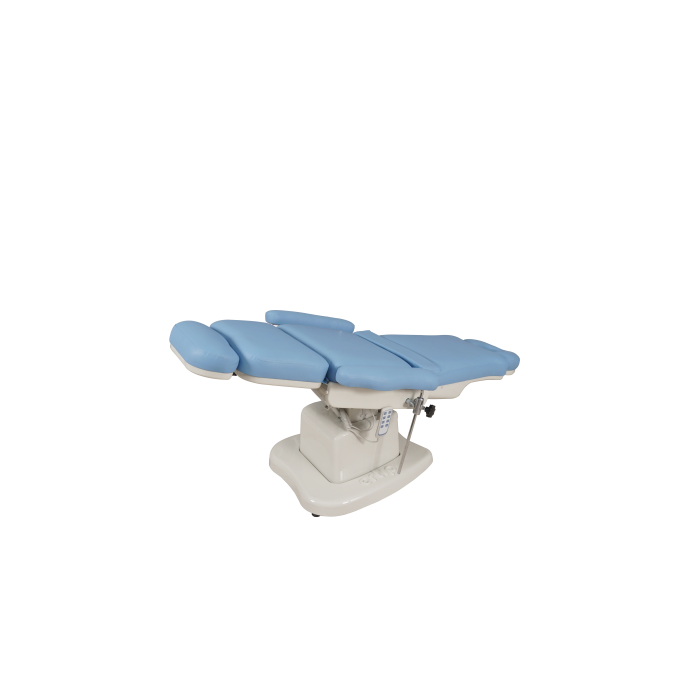 Elegance behandelstoel 4 motoren blauw