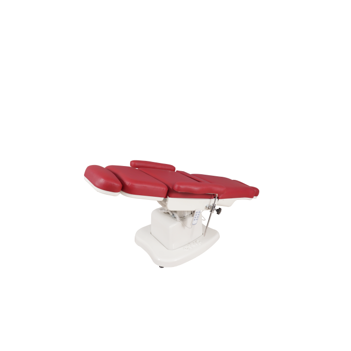 Elegance behandelstoel 4 motoren bordeaux
