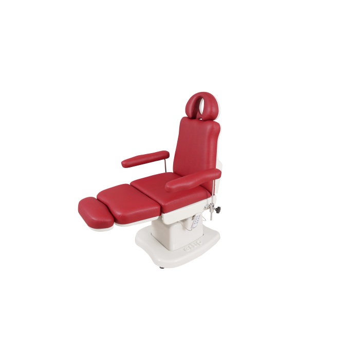 Elegance behandelstoel 4 motoren bordeaux