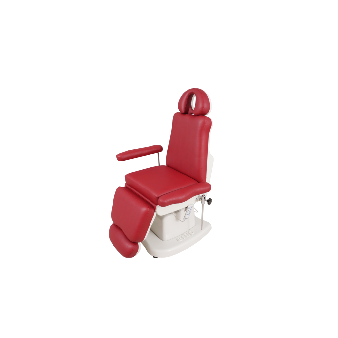 Elegance behandelstoel 4 motoren bordeaux