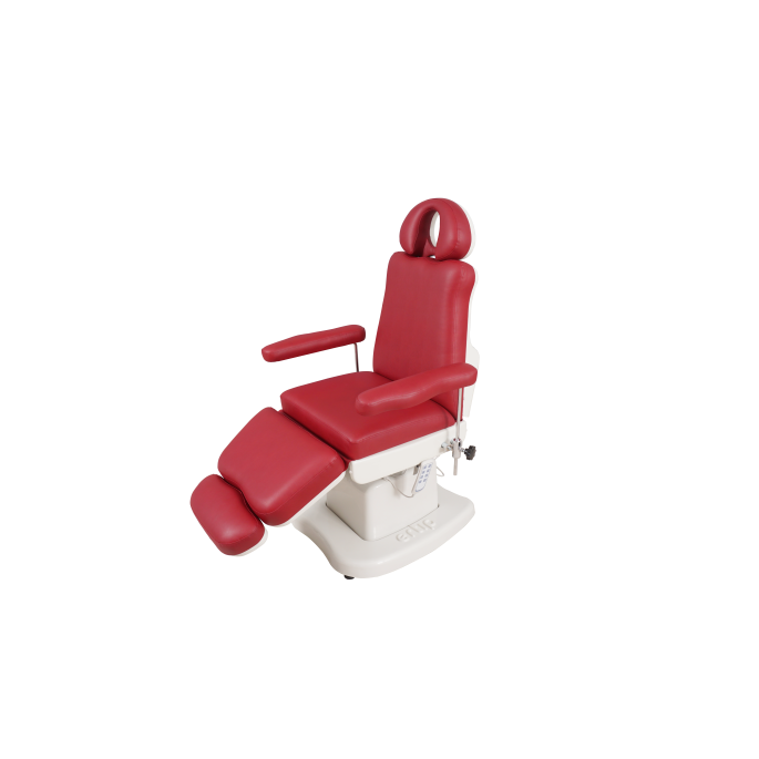 Elegance behandelstoel 4 motoren bordeaux